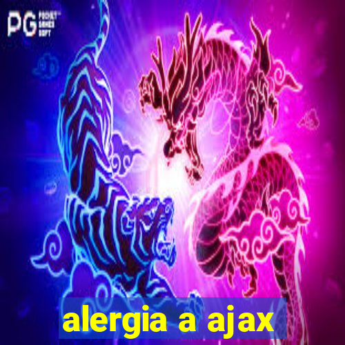 alergia a ajax